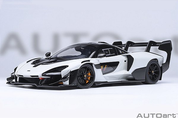 Mclaren Senna GTR 1:18 Autoart Branco