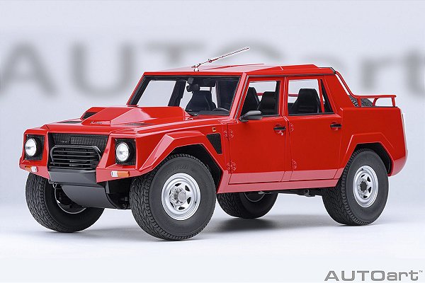 Lamborghini LM002 1:18 Autoart Vermelho