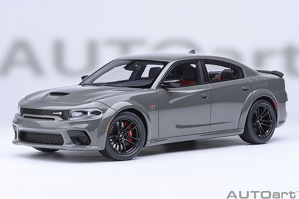 Dodge Charger Scat Pack Widebody 1:18 Autoart Cinza