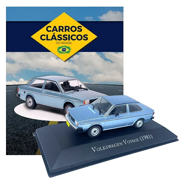 Volkswagen Voyage 1981 1:43 Luppa Azul