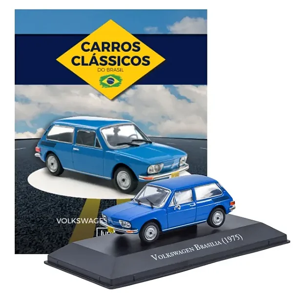 Volkswagen Brasília 1975 1:43 Luppa Azul