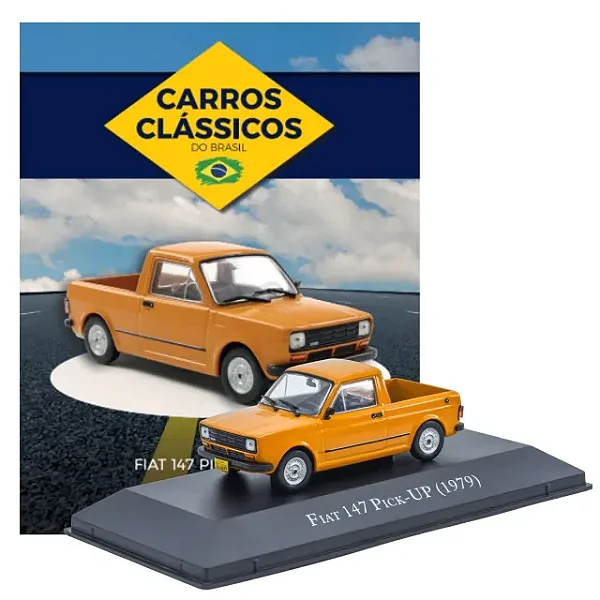 Fiat 147 Pick-Up 1979 1:43 Luppa Laranja