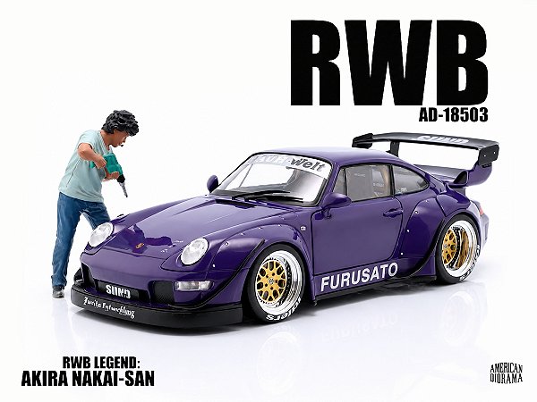 RWB Akira Nakai Figure 1:18 American Diorama