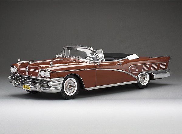 Buick Limited Open Convertible 1958 1:18 Sunstar Vermelho