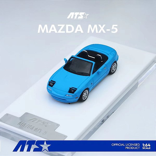 *** PRÉ-VENDA *** Mazda MX-5 1:64 ATS Models Azul