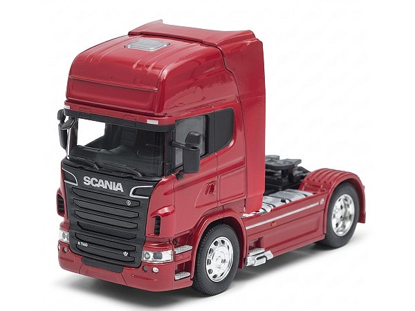 Scania R 730 V8 (4X2) 1:32 Welly Vermelho