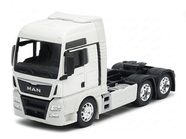 MAN TGX XXL (6X4) 1:32 Welly Branco