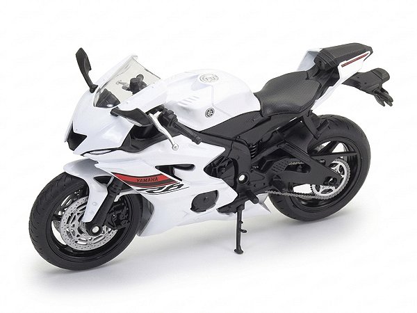 Yamaha YZF-R6 1:12 Welly Branco