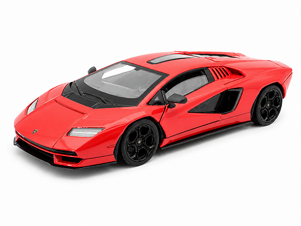 Lamborghini Countach LPI 800-4 1:24 Welly Vermelho
