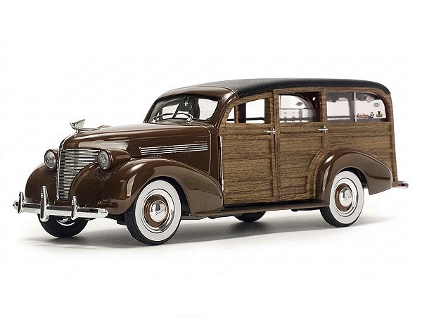 Chevrolet Woody Surf Wagon 1939 1:18 Sunstar