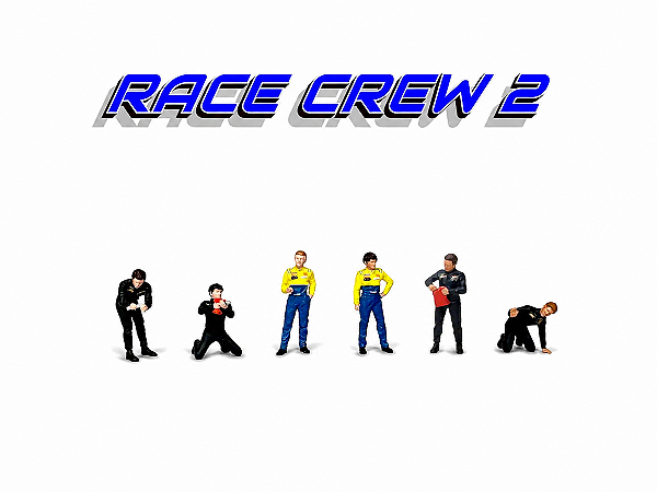 *** PRÉ-VENDA *** Race Crew II Figure Set 1:64 American Diorama PV12943