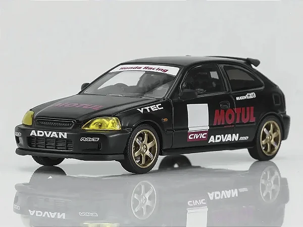 *** PRÉ-VENDA *** Honda Civic Type R (EK9) Motul 1:64 MOTORHELIX PV12943