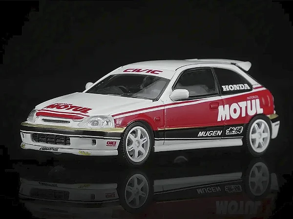 *** PRÉ-VENDA *** Honda Civic Type R (EK9) Motul 1:64 MOTORHELIX PV12943