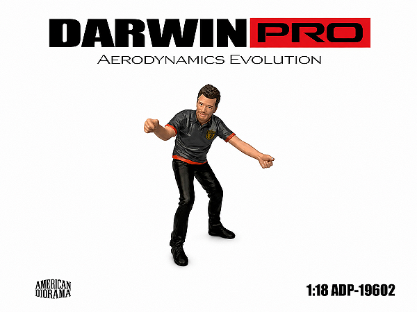 *** PRÉ-VENDA *** Figura DarwinPro x Teckwrap 1:18 American Diorama PV12943