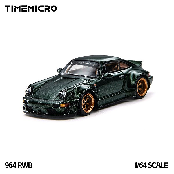 *** PRÉ-VENDA *** 964 RWB 1:64 TimeMicro Verde PV13007