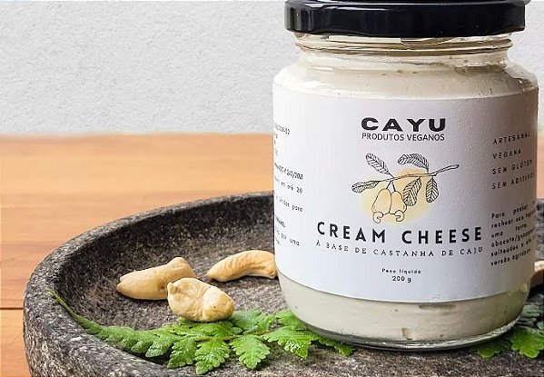 Cream Cheese Castanha de Caju 210g- CAYU