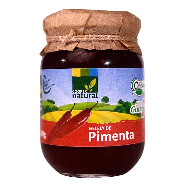 GELEIA DE PIMENTA 300G - COOPERNATURAL