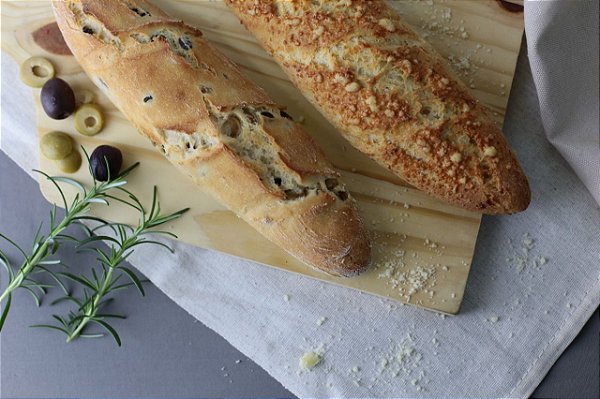 Baguete Azeitona 26cm 250g - Delifree