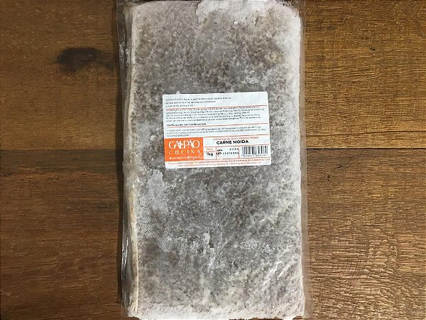Carne Moída 1kg - Proteína Texturizada de Soja Não Transgênica - GALPÃO CUCINA