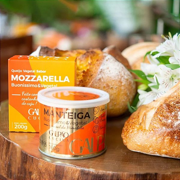 Manteiga 1kg - Alimento Vegetal - Galpão Cucina