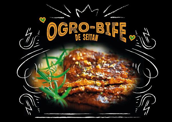 Ogro Bife de Seitan 200g - OGRO VEGANO
