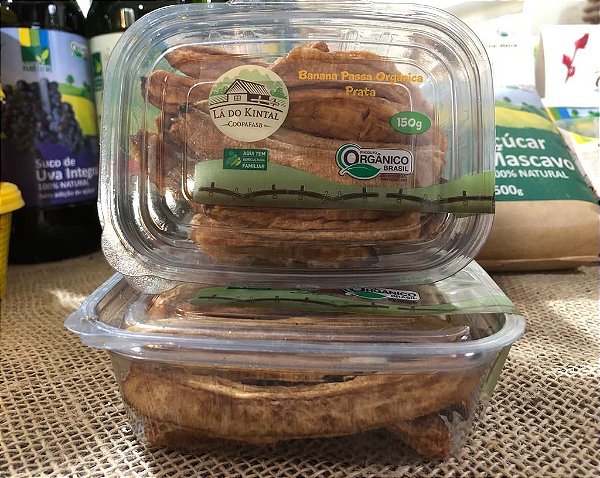 BANANA PASSA ORGÂNICA 150G - COOPAFASB