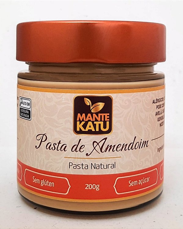 Pasta de Amendoim Pura 200g - MANTEKATU