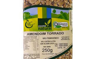 Amendoim Torrado 250g - COOPERNATURAL