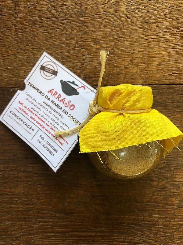 Tempero da Maria do Socorro 40g - ARRASO