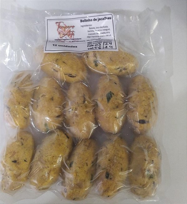 Bolinho de Jacalhau 12 un - 370g - Tempero é Arte