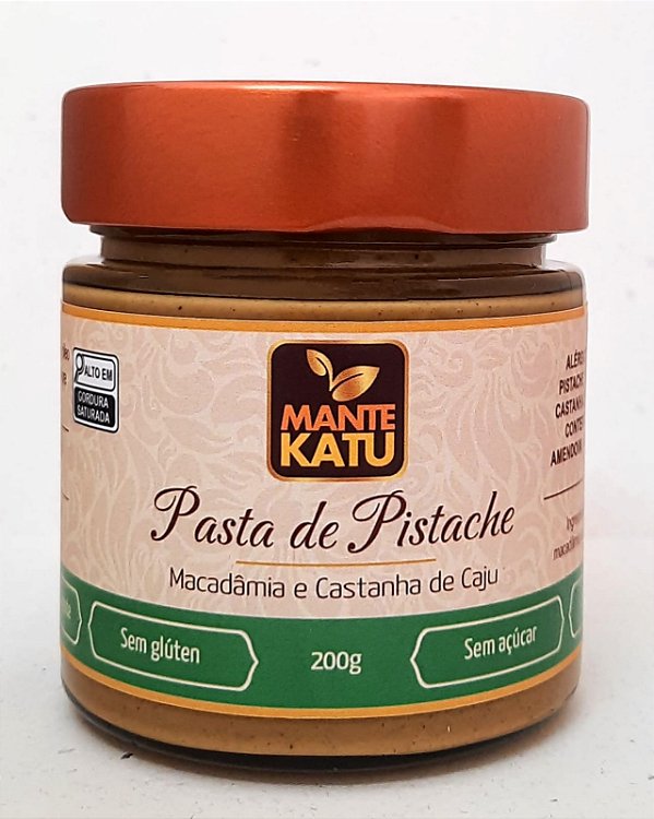 Pasta de Pistache 200g - MANTEKATU