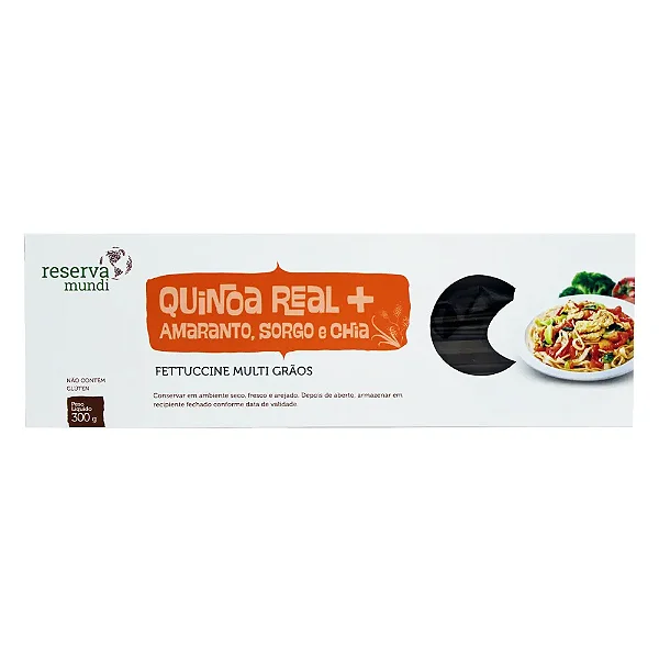 Fettuccine Multi Grãos Sem Glúten 300g - RESERVA MUNDI