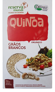 Quinoa em Grãos Branco 200g - RESERVA MUNDI
