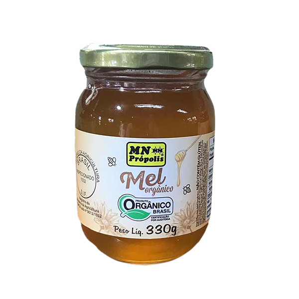 Mel Puro Orgânico 330g - MN PRÓPOLIS