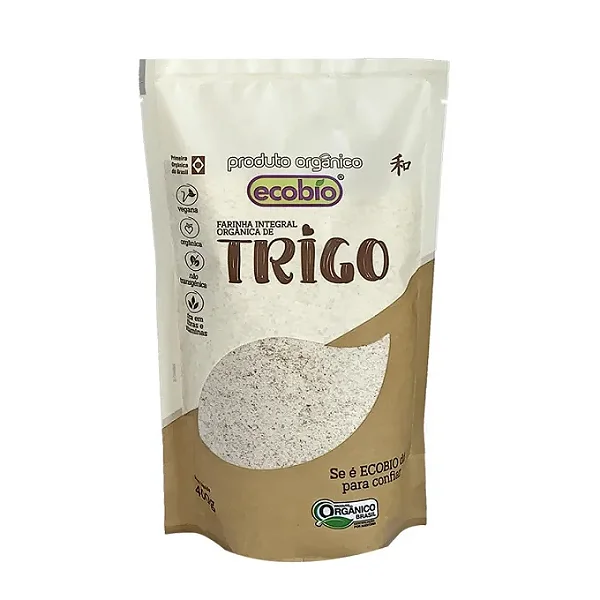 Farinha de Trigo Integral 500g - ECOBIO