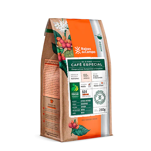 Café Especial Sul de Minas 250g - RAÍZES DO CAMPO