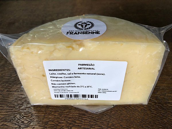 Parmesão Artesanal 500g - Fransenne