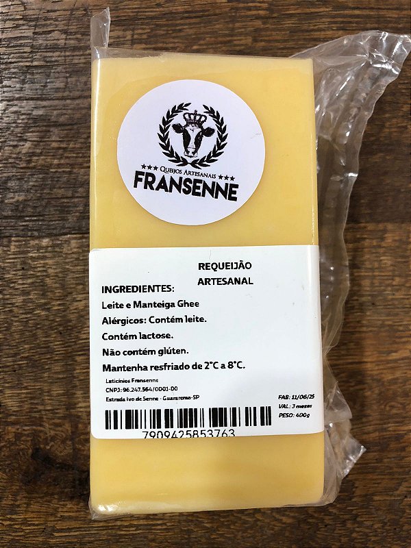 Requeijão Artesanal 400g - Fransenne