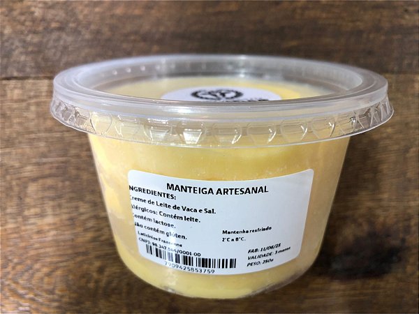 Manteiga Artesanal 250g - Fransenne