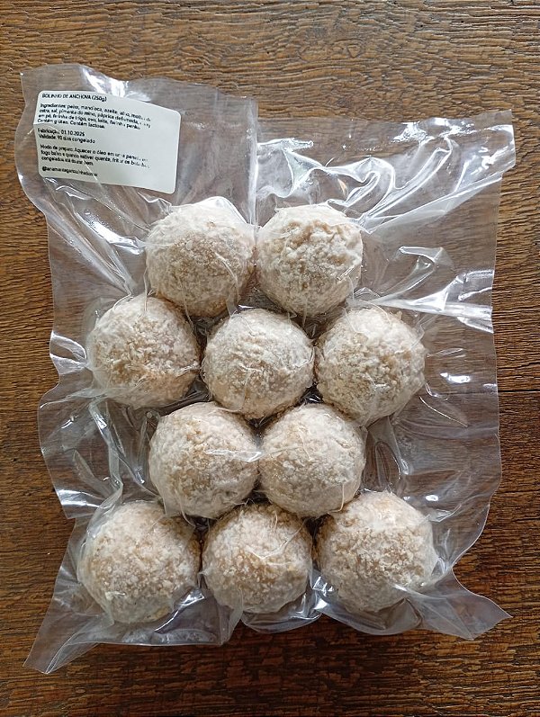 Bolinho de Anchova 250g - ANA MANTEGARI