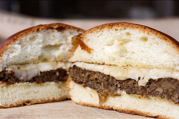 Hamburguer de Shitake Artesanal Vegano 360g (3 unidades de 120g) - TEMPERO É ARTE