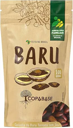 Castanha de Baru Torrada 100g - SLOW FOOD