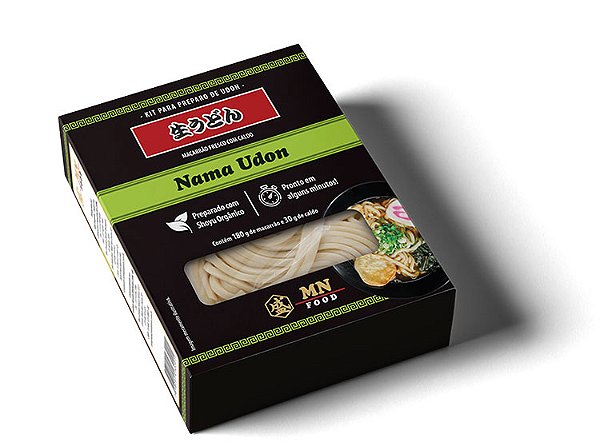 Kit Macarrão Nama Udon 210g- MN FOOD