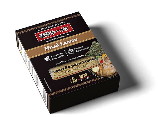 Kit Macarrão Missô Lamen 200g- MN FOOD