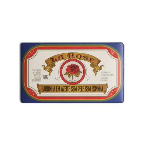 Sardinha Sem Pele e Sem Espinha em Azeite de Oliva 120g - FUI AO MAR