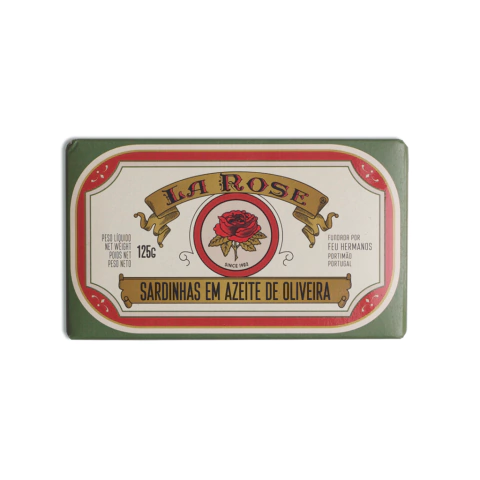 Sardinha em Azeite de oliva 125g - FUI AO MAR