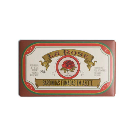 Sardinha Defumadas em Azeite de oliva 125g - FUI AO MAR