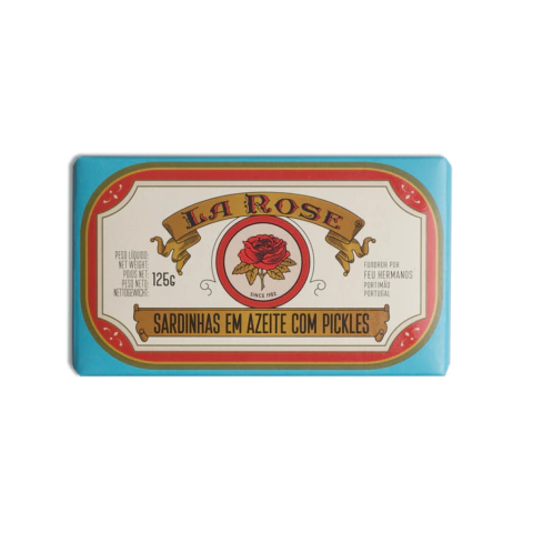 Sardinha em Azeite de Oliva com Picles 125g - FUI AO MAR