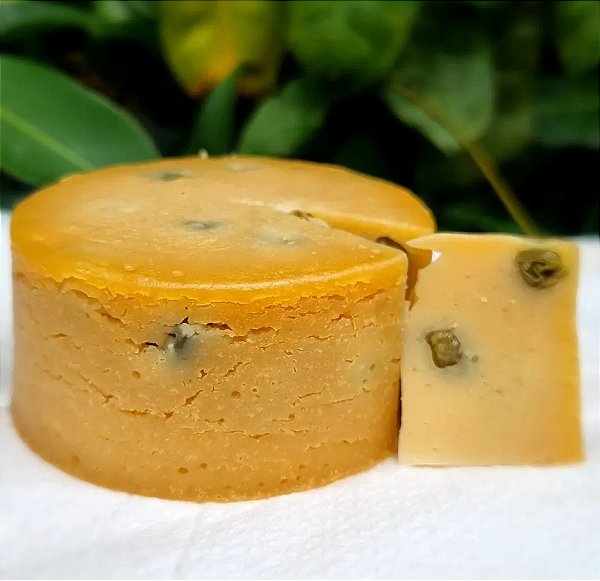 Queijo Vegano com Alcaparras - QUEIJO DA ILHA