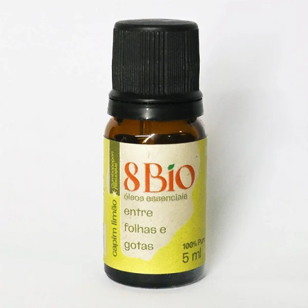 Óleo Essencial de Capim Limão 5ml - ECOBIO